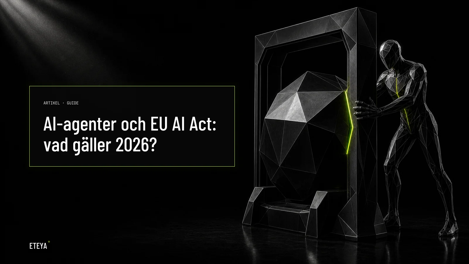 AI-agenter och EU AI Act
