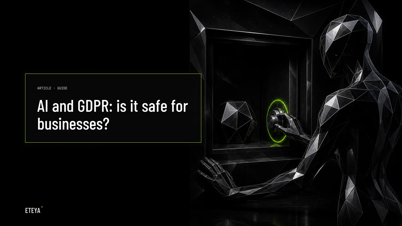 AI and GDPR