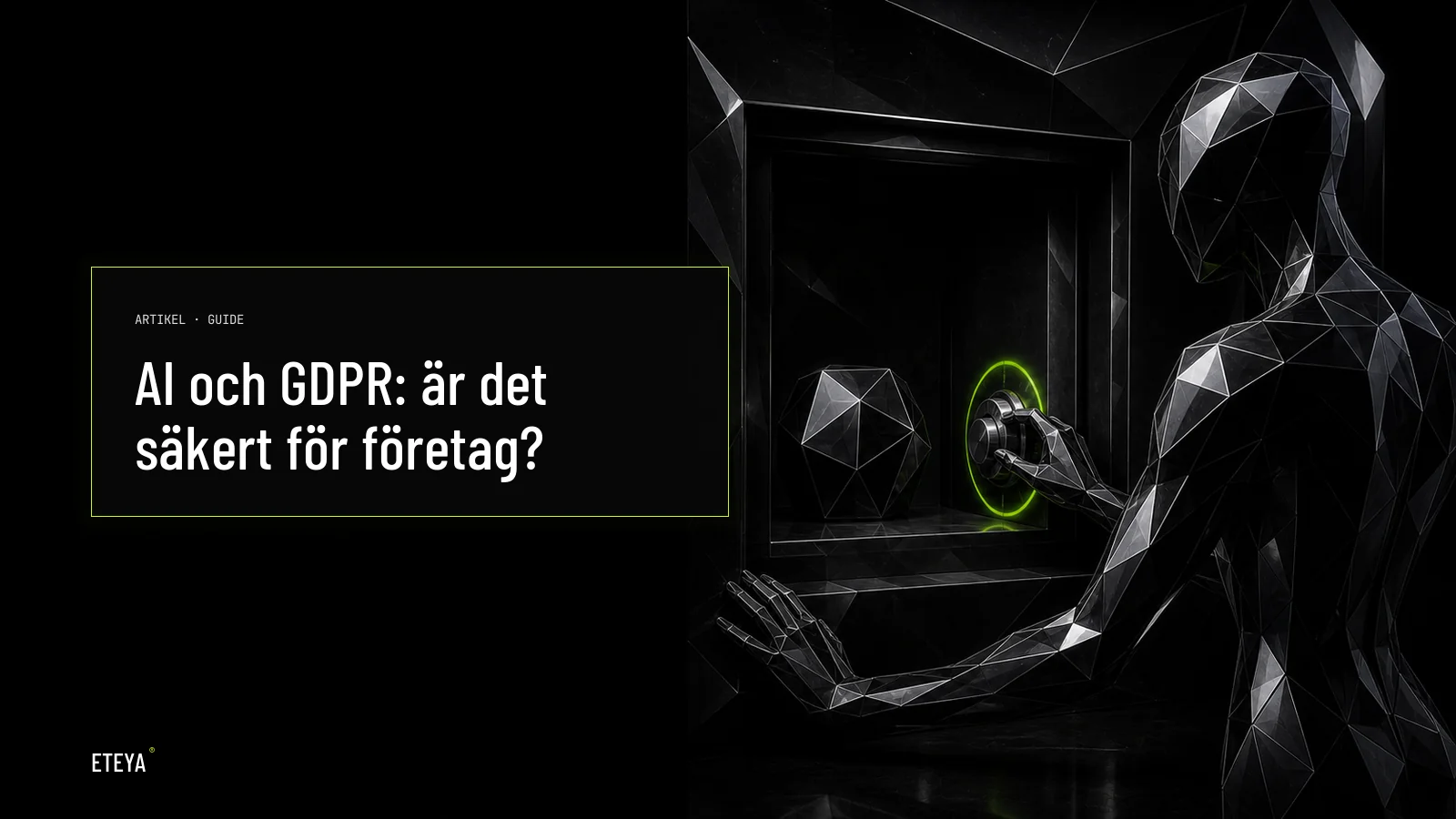 AI och GDPR