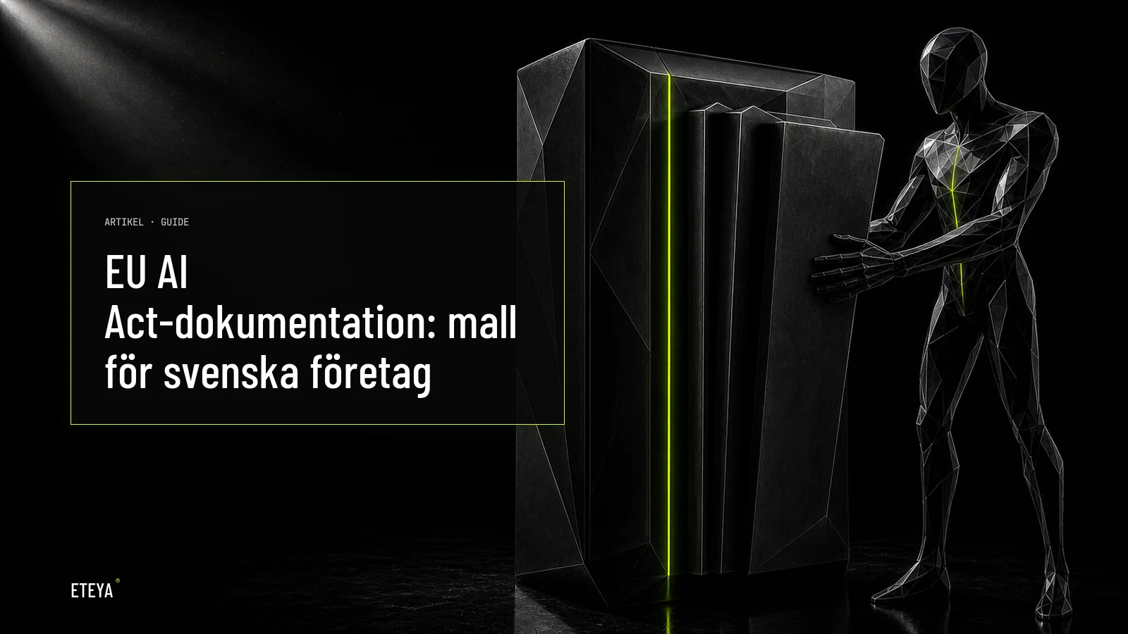 EU AI Act-dokumentation