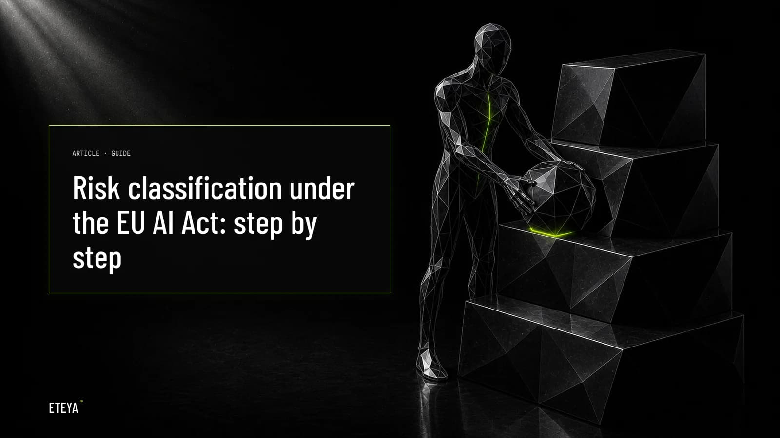 Risk classification under the EU AI Act